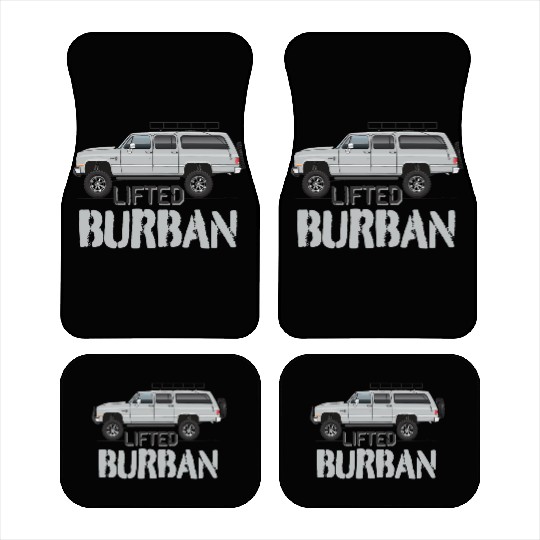 burban Light Silver Car Mats