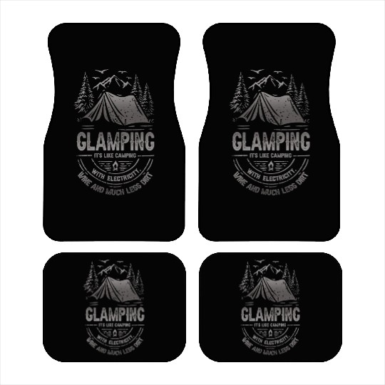 Glamping Definition Glamper Its Like Camping Spark Car Mats