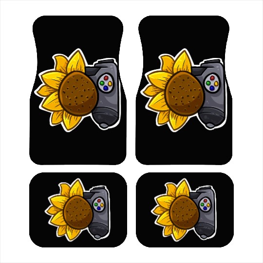 Sunflower Game Controller (MyLittleGaming) Car Mats