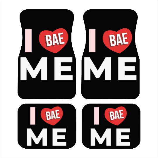 I Love Me 4 Car Mats