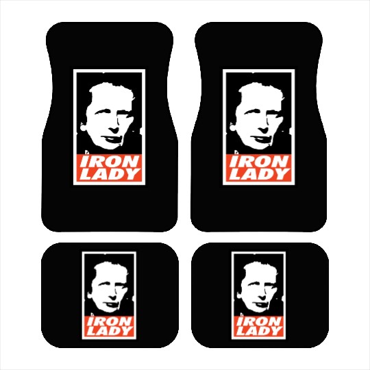 Iron Lady Margaret Thatcher Car Mats