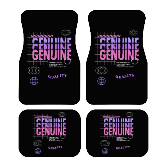 Genuine Streetwear Car Mats