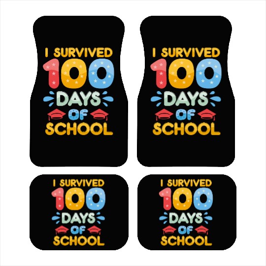 i survived 100 days of school Car Mats