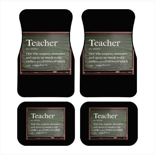 Teacher Car Mats