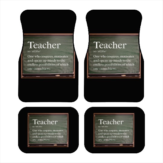 Teacher Car Mats