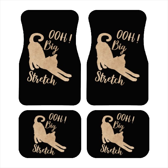 Big Stretch, Cat Lover Car Mats
