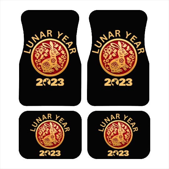 Rabbit Lunar New Year 2023 Car Mats