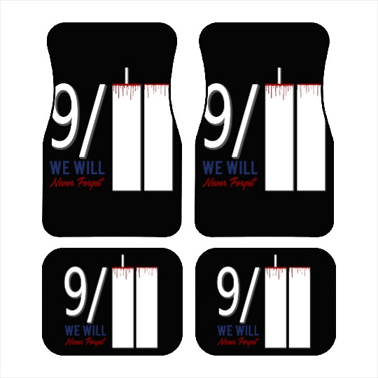 Patriot Day 9 11 Twin Towers New York USA Amerika Car Mats