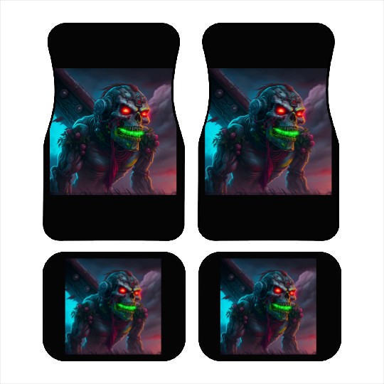 ZOMBIE IRON MAIDEN (version 15) Car Mats