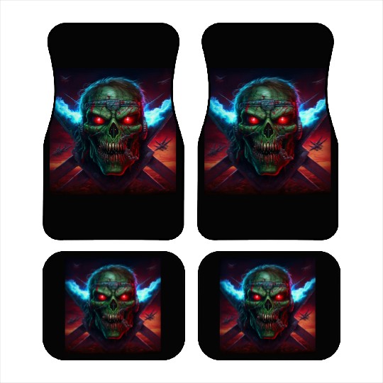 ZOMBIE IRON MAIDEN (version 14) Car Mats