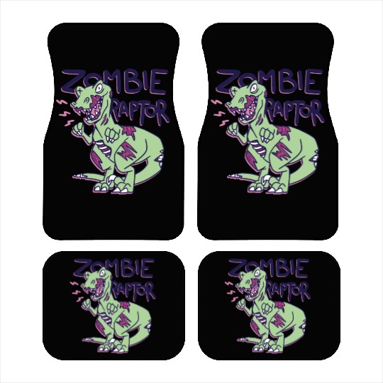 Zombie raptor scary Zombie raptor scary inspiratio Car Mats