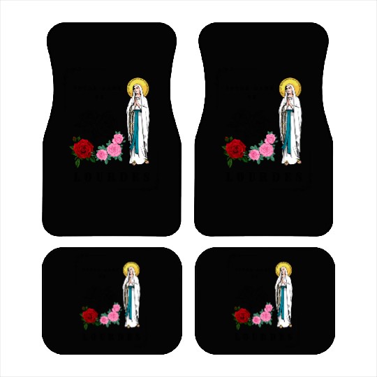 OUR LADY OF LOURDES Car Mats