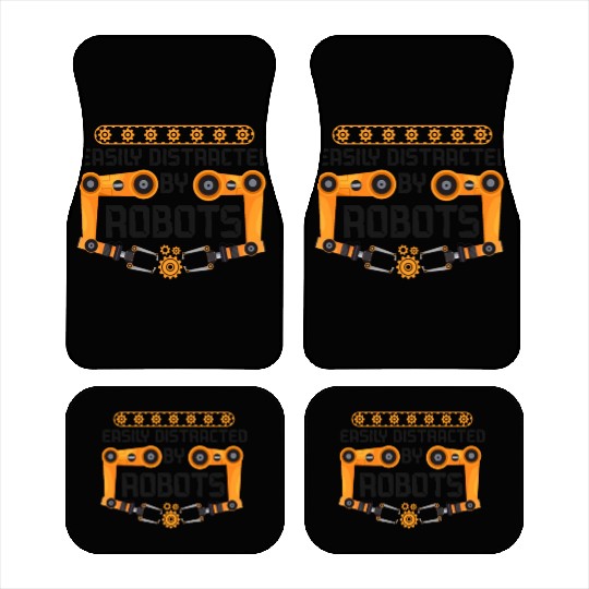 Robot Robotics Engineer Easily Car Mats