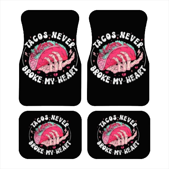 Taco Anti-valentine, Tacos Are My Valentine Car Mats