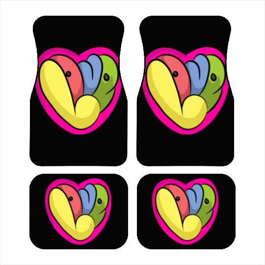 Love Heart Car Mats