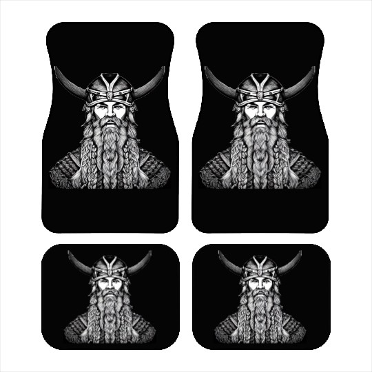 Odin Viking Warrior Valhalla Norman Car Mats