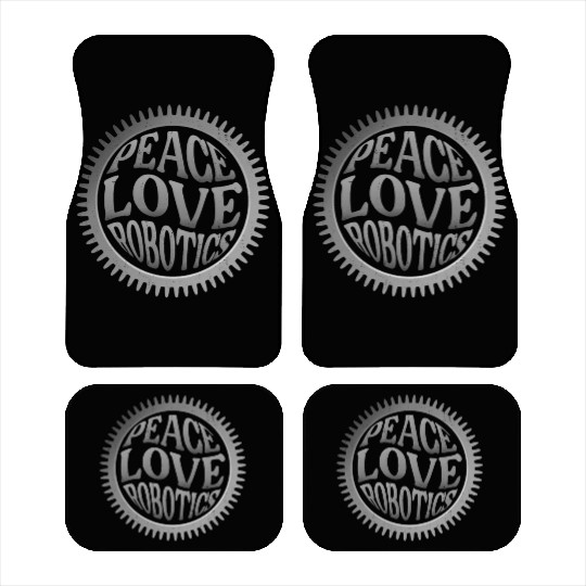 Robot Robotics Engineer Female Car Mats