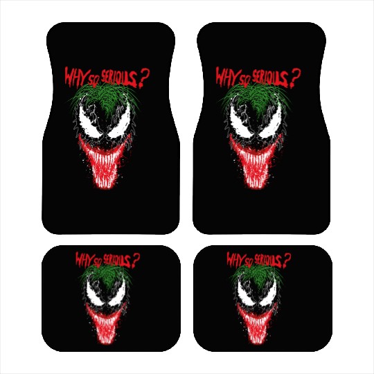 The V.e.n.o.m Joker Symbiosis Why So Serious? Car Mats