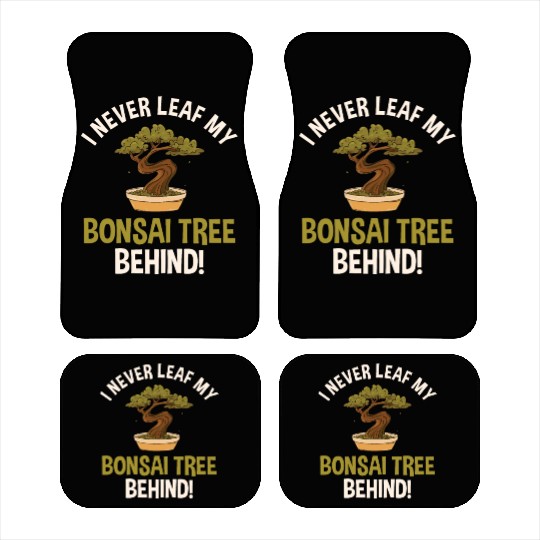 Bonsai Tree Lover Car Mats