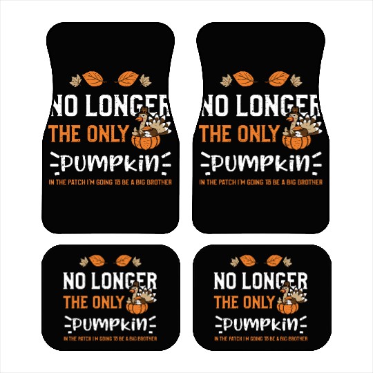 No Longer The Only Pumpkin In Th... Car Mats