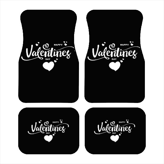 happy Valentines Car Mats