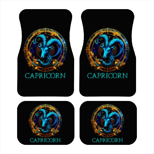 Embrace Your Capricorn Identity: Capricorn Pride Z Car Mats