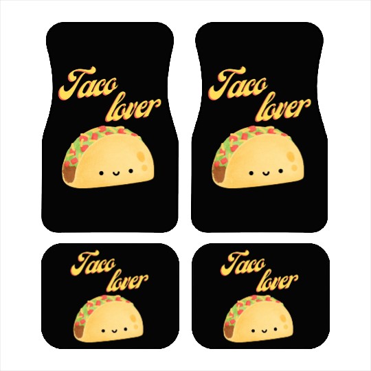 Taco Lover I Love Tacos Tacos Lover Car Mats