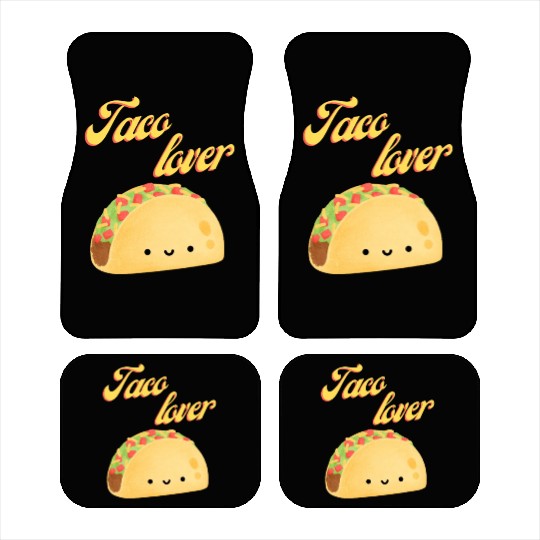 Taco Lover I Love Tacos Tacos Lover Car Mats