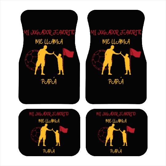 Mi jugador favorito me llama Papa Car Mats