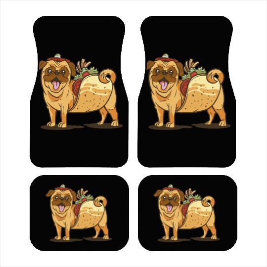 Mexican pug Car Mats