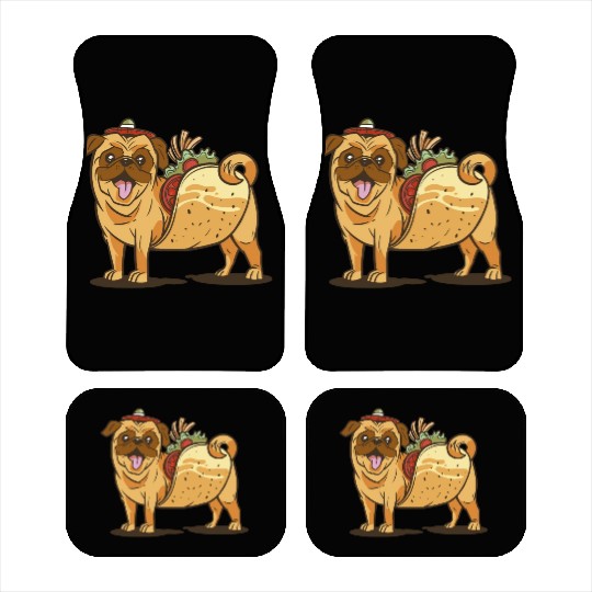 Mexican pug Car Mats