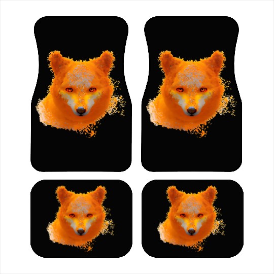 Wild creativity fox Car Mats