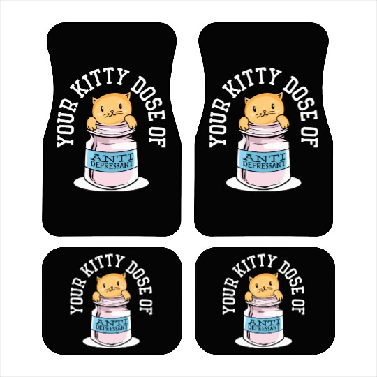 Antidepressant Kitten Medicine Cat Owner Car Mats