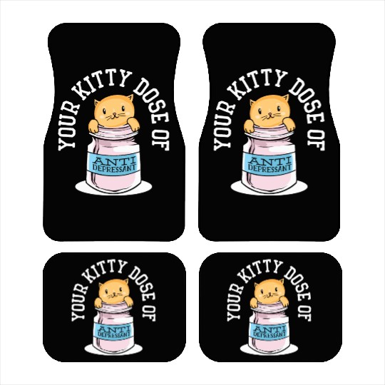 Antidepressant Kitten Medicine Cat Owner Car Mats