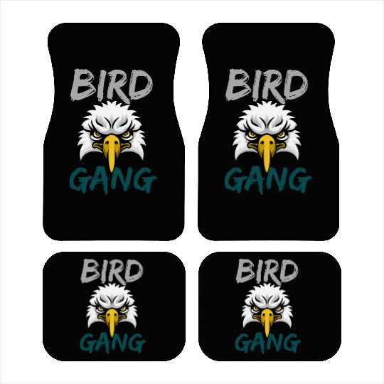 Eagle Bird Gang Funny Philadelphia Car Mats