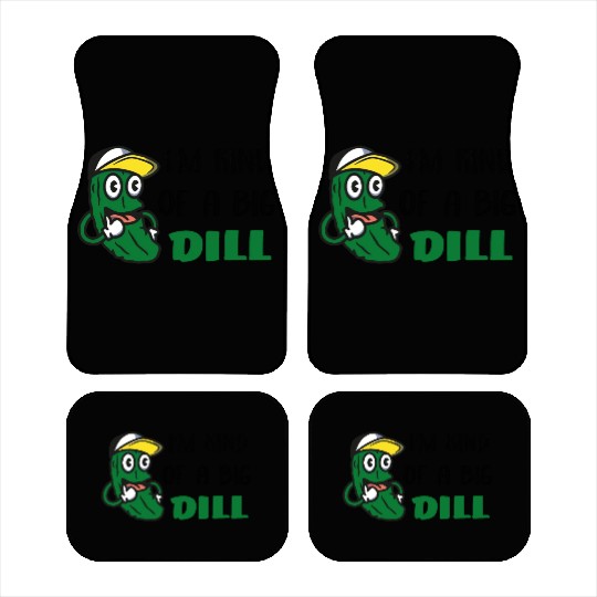 I'm Kind of a Big Dill Cute Pickle for Baby, Baby Car Mats