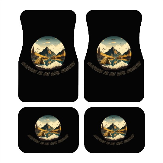 nature is may life coach final Car Mats