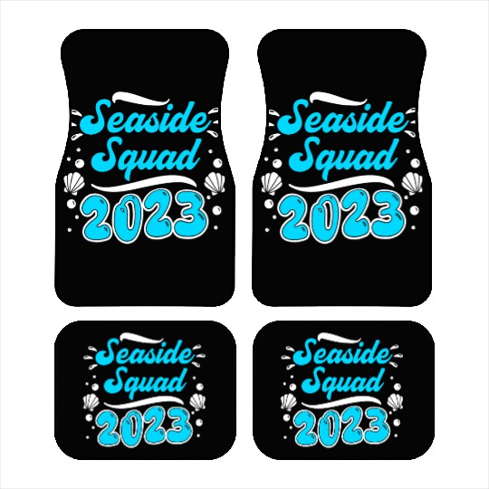 Seaside Squad 2023 Vacation Friends Spring Break Car Mats