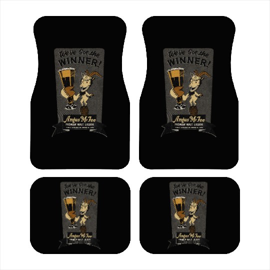 Vintage Detroit Malt Liquor Car Mats