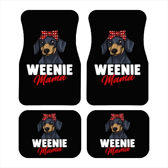 Dachshund Gift Dixie Wiener Doxie Dackel Car Mats