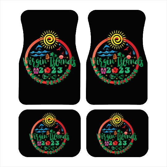 Family Vacation To US Virgin Islands 2023 Family Car Mats