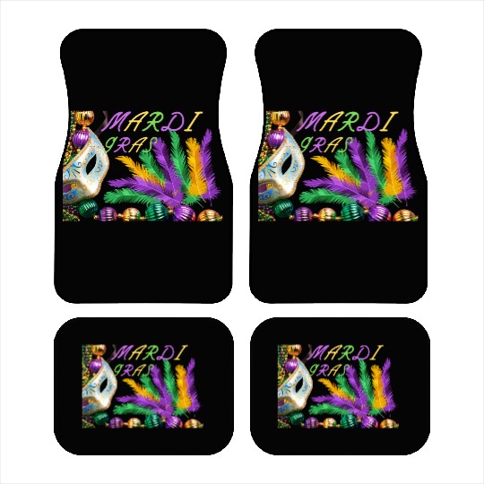 Happy Mardi Gras 2023 Funny Mardi Gras Car Mats