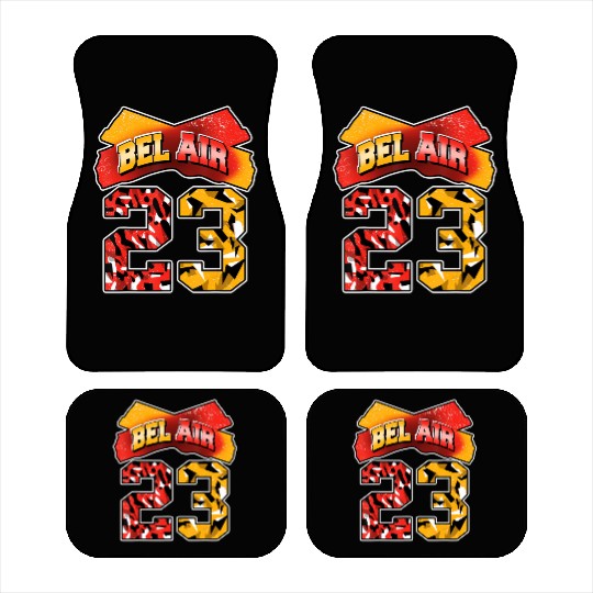 Fresh Air Number 23 Citrus 7s Matching Car Mats