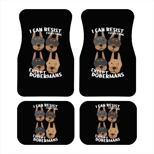 Doberman Lover Car Mats