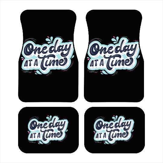 One day at a time Car Mats