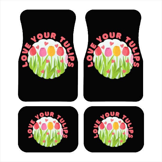 Tulip Gardening Tulips Car Mats