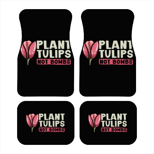 Tulip Gardening Tulips Car Mats