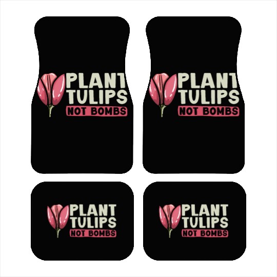 Tulip Gardening Tulips Car Mats