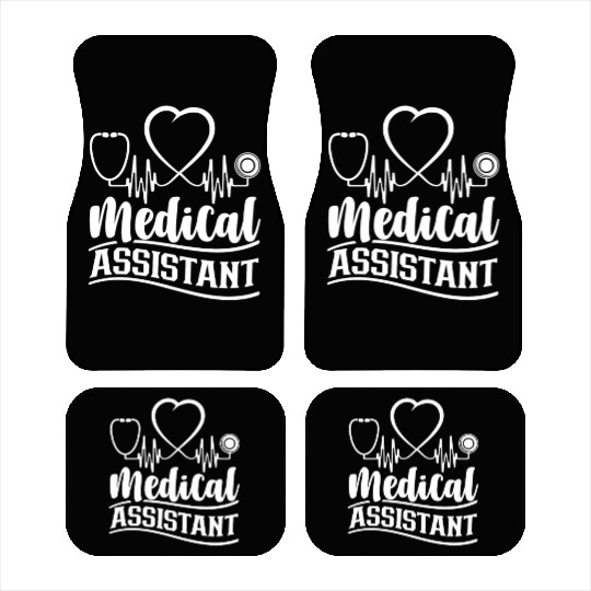 Medical Assistant Job Assistance Nursing Nurse Car Mats