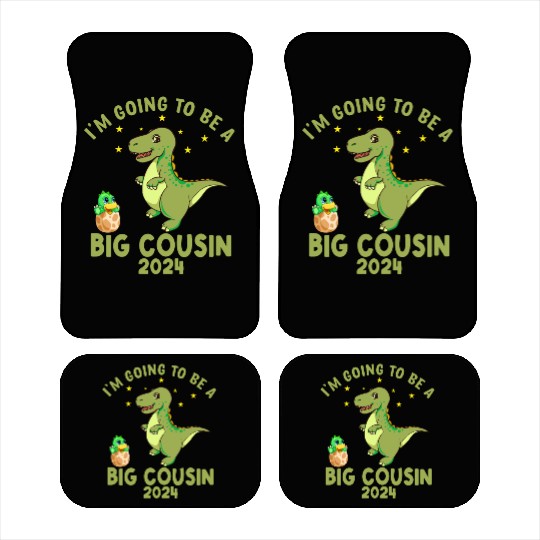 I m Going To Be A Big Cousin 2024 Car Mats
